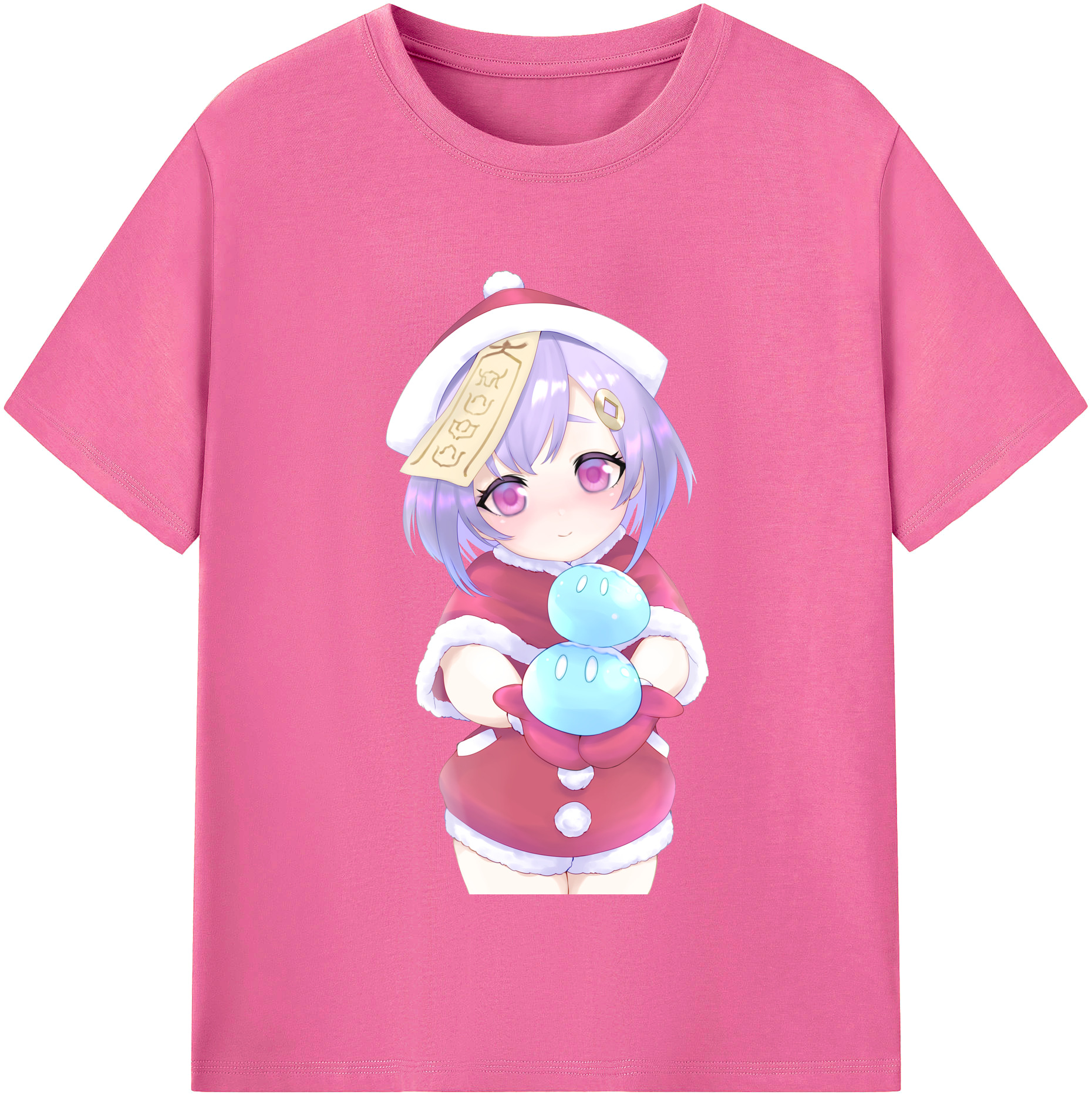 げんし神 七七 なな  genshin Nana レディースカジュアルプリントTシャツ（綿100％）